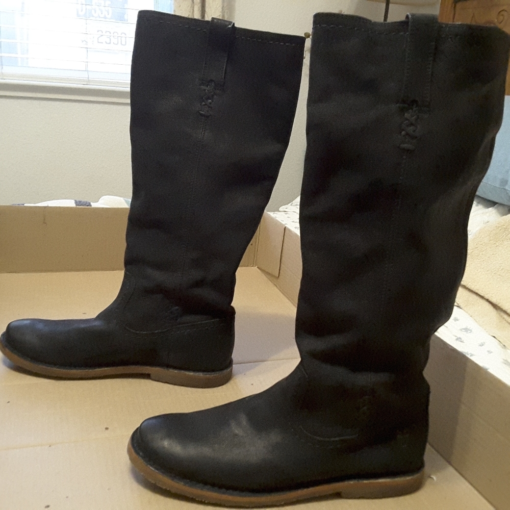 Womens Frye Celia slouchy leather boots size 10 M.